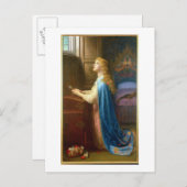 '忘れMe Not' (キャンバス上の油) ポストカード (正面/裏面)