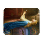 '忘れMe Not' (キャンバス上の油) マグネット (横)