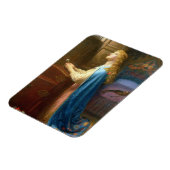 '忘れMe Not' (キャンバス上の油) マグネット (左側)