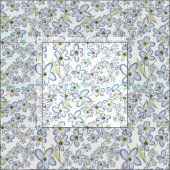 忘れMe-Not-Fabric ファブリック (タイル)