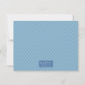 -忘れMe-Not Flowers個人文房具 ノートカード (裏面)