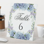 -忘れMe-Not Flowers水色エレガント 台座サイン (インサイチュ)