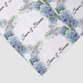 -忘れMe-Not Flowers水色エレガント 薄葉紙 (詳細)