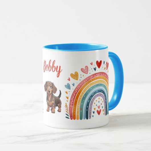 忘れMe-Not Memorial Mug Rainbow Bridge マグカップ (正面右)