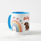 忘れMe-Not Memorial Mug Rainbow Bridge マグカップ (正面左)