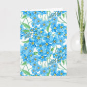 忘れME NOT SEAMLESSパターン カード (正面)