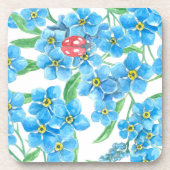 忘れME NOT SEAMLESSパターン コースター (正面)