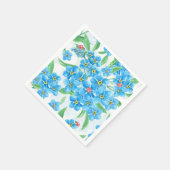 忘れME NOT SEAMLESSパターン スタンダードカクテルナプキン (角)