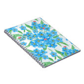 忘れME NOT SEAMLESSパターン ノートブック (右側)