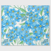 忘れME NOT SEAMLESSパターン ラッピングペーパー (フラット)