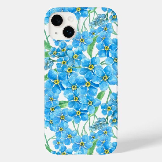忘れME NOT SEAMLESSパターン Case-Mate iPhoneケース (裏面)