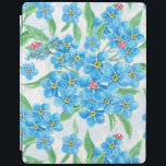 忘れME NOT SEAMLESSパターン iPadスマートカバー<br><div class="desc">花やラディバグではなく私と水の色のシームレスなパターンデザイン。</div>