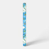 忘れME NOT SEAMLESSパターン SAMSUNG GALAXYケース (左側面)