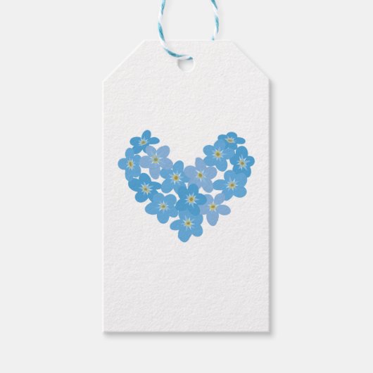 忘れMe not - Transparent ギフトタグ (正面)