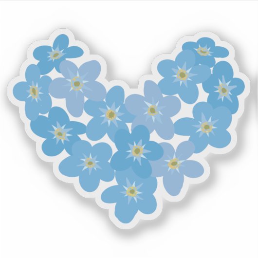 忘れMe not - Transparent シール (正面)