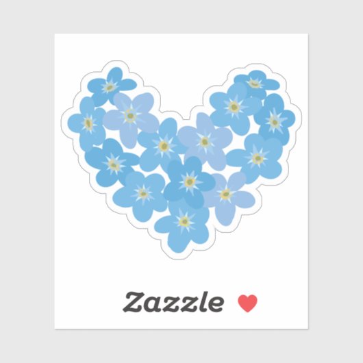 忘れMe not - Transparent シール (シート)