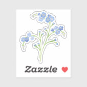 忘れMe-not Vinylシール シール (シート)