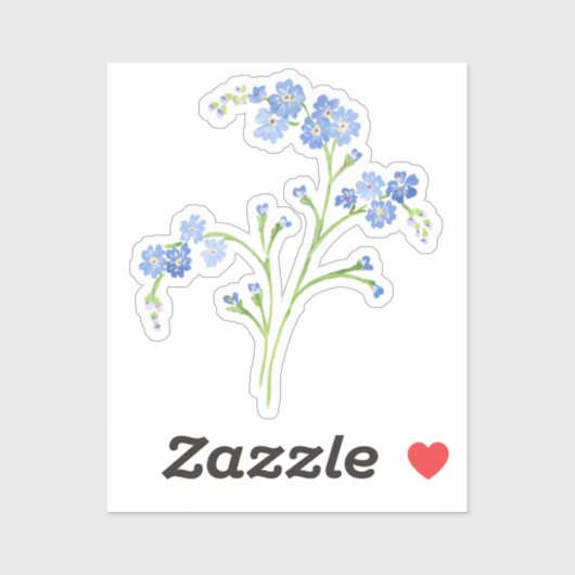 忘れMe-not Vinylシール シール (シート)