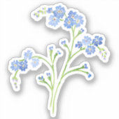 忘れMe-not Vinylシール シール (正面)