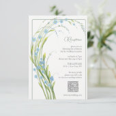 忘れMe-Not Wedding Reception エンクロージャーカード (スタンド正面)