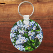 -忘れMe-Notsボタンキーリング キーホルダー (正面)