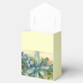 忘れNOTSのティール(緑がかった色)結婚ブルージェムモノグラム フェイバーボックス (オープン)