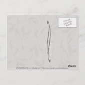 忘れTempest Gothicはがき ポストカード (裏面)