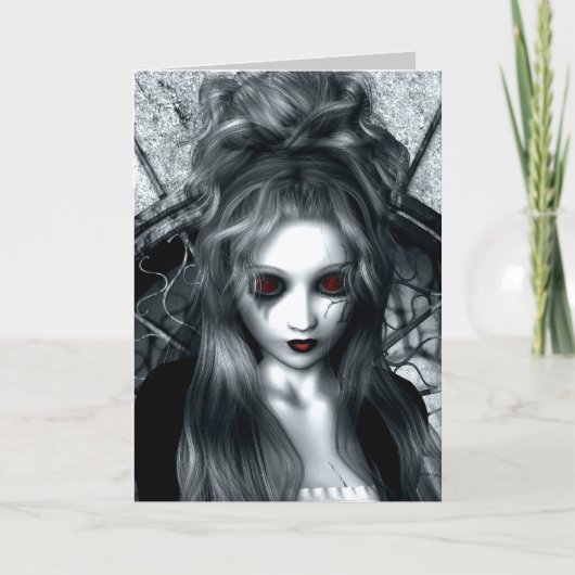 忘れTempest Gothic Greeting Card カード (正面)