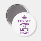 忘れWork and Let's Shop マグネット (正面/裏面)