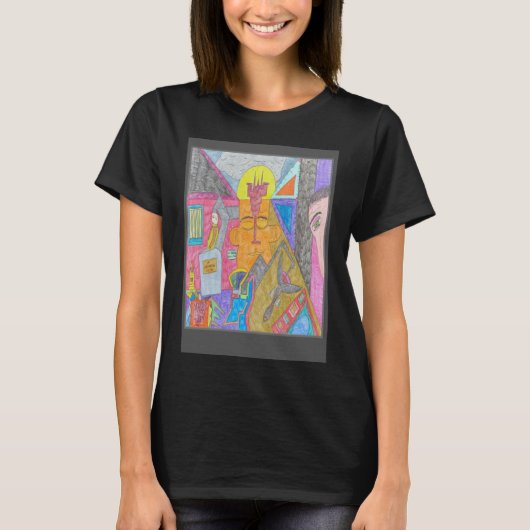 忘却の太陽の輝く熱 Tシャツ (正面)