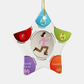 忙しいお母さん セラミックオーナメント (右)