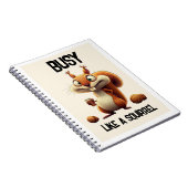 「忙しいきつつきノート」 ノートブック (右側)