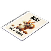 「忙しいきつつき」ノートブック ノートブック (左側)