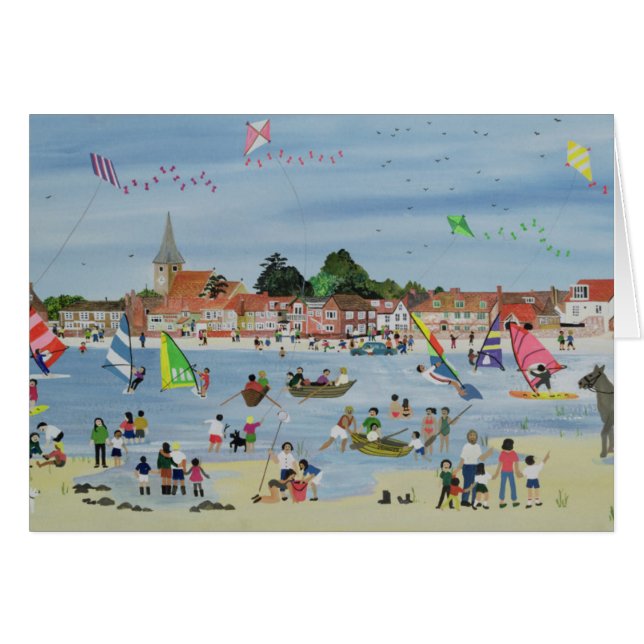 忙しいビーチ (正面横)