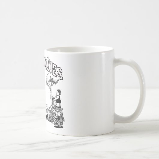 忙しいボディ コーヒーマグカップ (右)