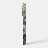 忙しいミツバチのタンポポの森 iPhoneケース (左側面)