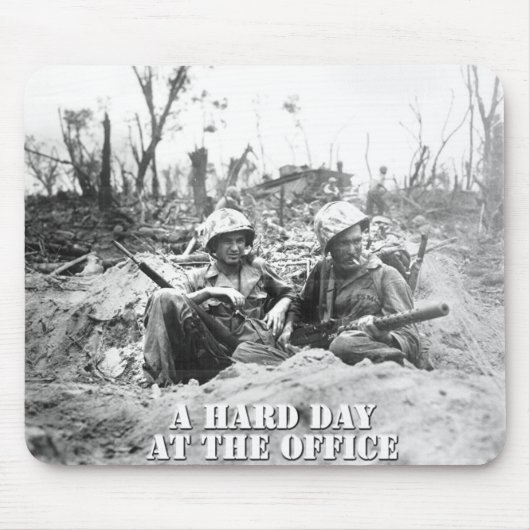 忙しい一日のマウスパッド マウスパッド (正面)
