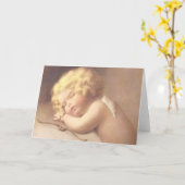 忙しい一日の仕事の後で疲れさせている カード (黄色い花)