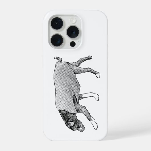 忙しい世界に落ち着きを iPhoneケース (裏面)