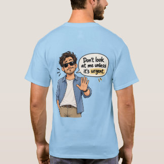 忙しい男のシャツ Tシャツ