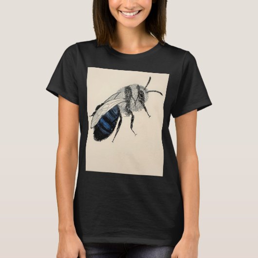 忙しい蜂 Tシャツ (正面)