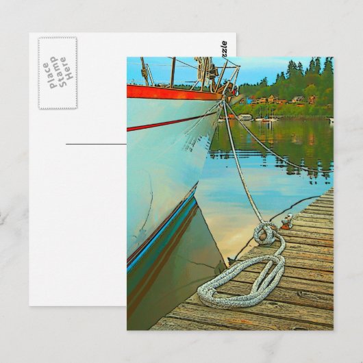 忙しい ポストカード (正面/裏面)