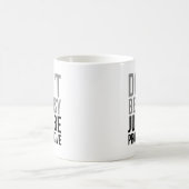 忙しくなるな。生産性を高めろ コーヒーマグカップ (中央)