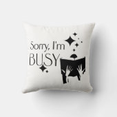 忙しの本読恋人装飾用クッション クッション (裏面)