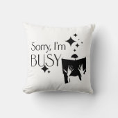 忙しの本読恋人装飾用クッション クッション (正面)