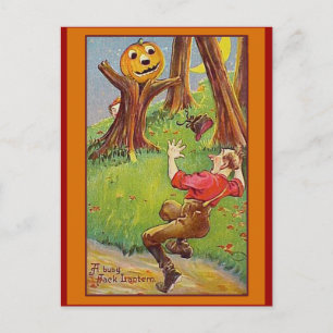 忙しジャック・オランタン・ハロウィーン・カード&はがき ポストカード