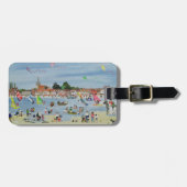 忙しビーチ ラゲッジタグ (正面横)