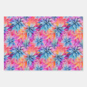 忙しフローラ絞り染めパターンセット7 ラッピングペーパーシート (正面2)