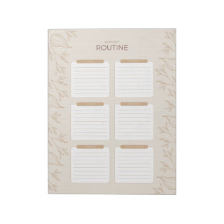 忙しユダヤ母の週間トレーニングルーチンプランナー2 ノートパッド