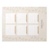 忙しユダヤ母の週間トレーニングルーチンプランナー2 ノートパッド (正面)